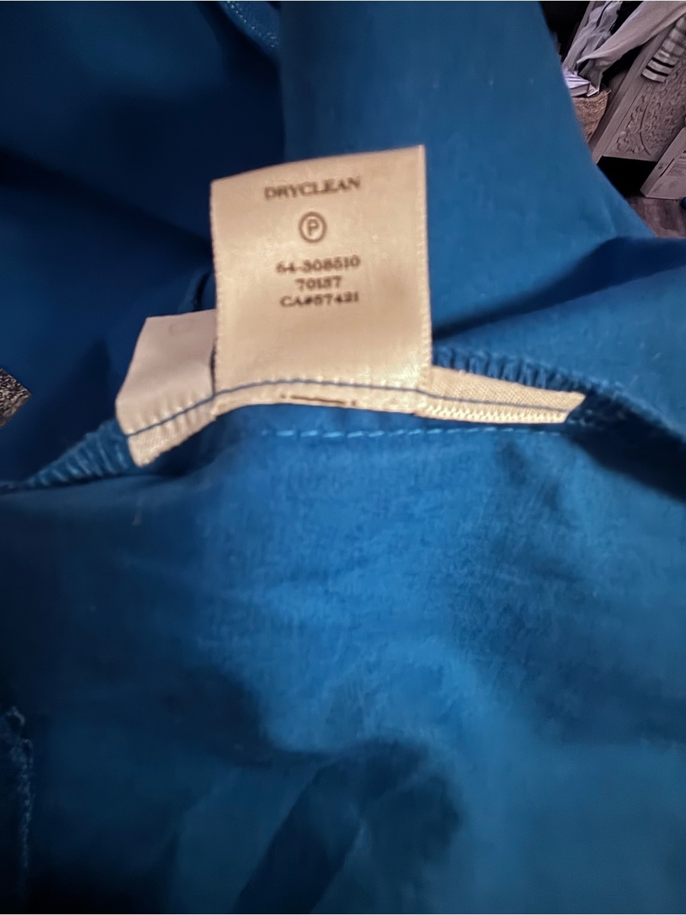 Ann Taylor Cobalt Blue Tie-Waist Midi Dress - Picture 12 of 12